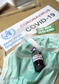 Coronavirus vaccine on a OMS dossier