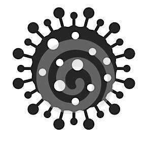 Coronavirus vector icon