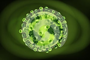 Coronavirus Virus Cell Global Pandemic World