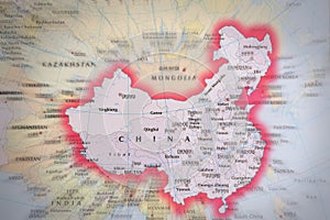 Coronavirus virus danger in China .Covid-19 disease