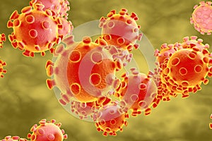 Coronavirus, virus which causes SARS and MERS