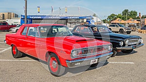1965 Coronet and 1962 Dart at the Woodward Dream Cruise