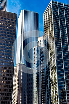 Corparate buildings and skyscrappers photo