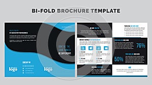 Corporate Bifold Brochure Template, Business Leaflet Template