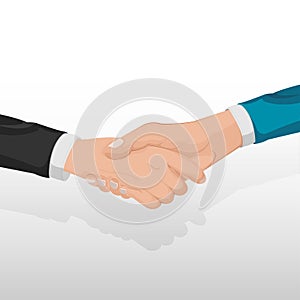 Corporate Business Handshake Concept People Vector