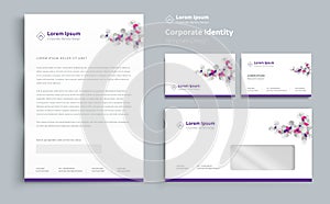 Corporate Business  Identity template design Vector abstract stationery , Gift Items Color promotional souvenirs elements. link di