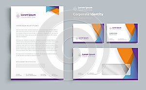 Corporate Business  Identity template design Vector abstract stationery , Gift Items Color promotional souvenirs elements. link di photo