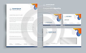 Corporate Business  Identity template design Vector abstract stationery , Gift Items Color promotional souvenirs elements. link di