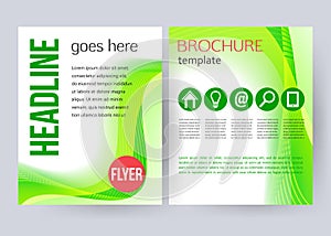 Corporate business stationery brochure templates