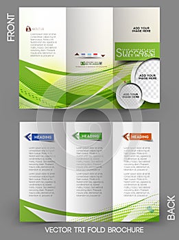 Corporate Business Tri-Fold Brochure