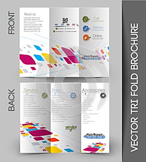 Corporate Business Tri-Fold Brochure