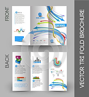 Corporate Business Tri-Fold Brochure