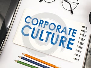 Corporate Culture, Motivational Business Words Quotes Concept