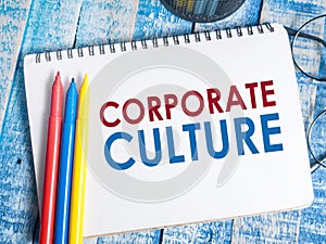 Corporate Culture, Motivational Business Words Quotes Concept