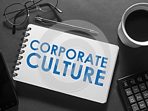 Corporate Culture, Motivational Business Words Quotes Concept