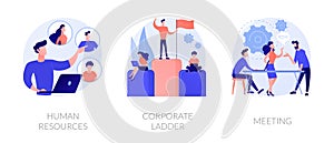 Corporate culture vector concept metaphors photo