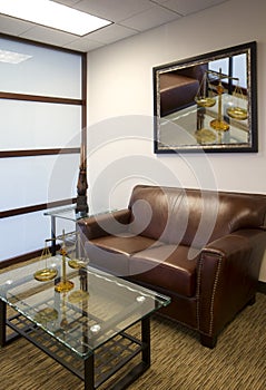 Corporate executive office room interior