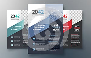 Corporate Flyer Design Template in A4