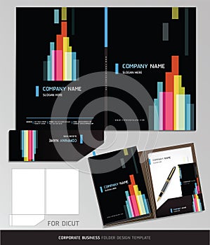 Corporate Identity Business Folder Template.
