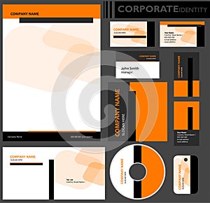 Corporate identity template.