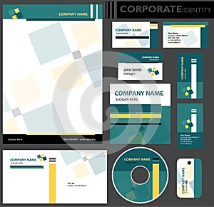 Corporate identity template.