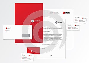 Corporate identity template