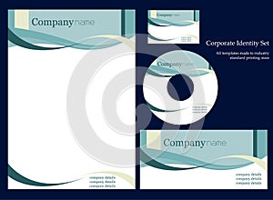 Corporate identity template.