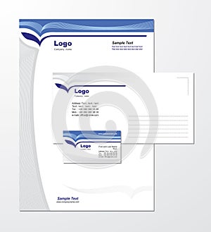 Corporate Identity Template Vector 3