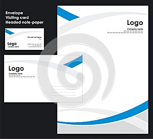 Corporate Identity Template Vector