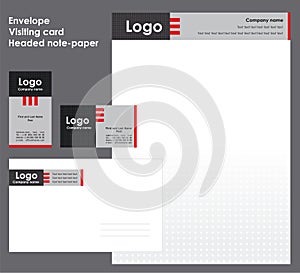 Corporate Identity Template Vector