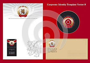 Corporate Identity Template Vector 8