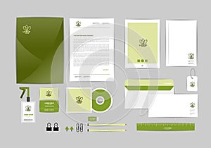 Corporate identity template for your business J