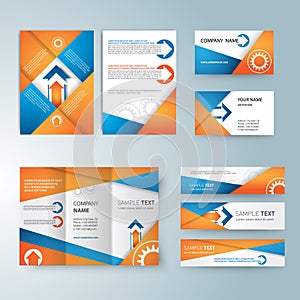 Corporate identity templates, With blank, name