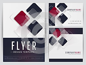 Corporate identity templates. Vector set.