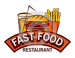Corporate image for fast food store photo