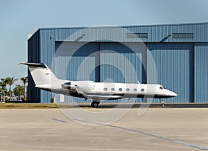 Corporate jet photo