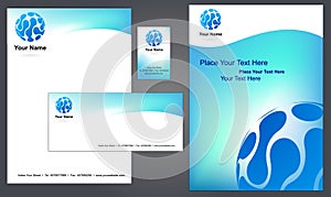 Corporate letterhead template #4 -