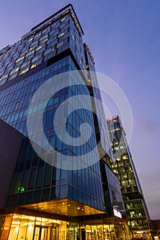 Corporate modern architecture buildings in Bucharest , Gate Tower