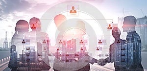 Corporate org chart and team structure visualization Vouch