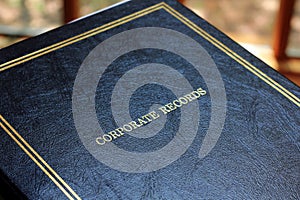 Corporate Records Book