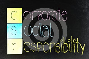 Corporate social responsibility ( CSR ) photo