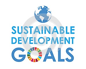 Corporate social responsibility logo. Sustainable Development Goals - United Nations vector illustration. SDG color icon