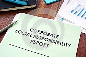 Corporate social responsibility report.