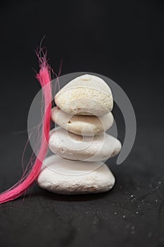 Corporate zen stones and meditation pebbles tower relax for mind and body tower stones zen