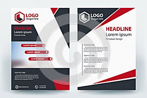 Corporative Company Business Flyer Banner Concept Design photo