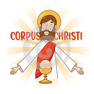 Corpus christi illustration photo