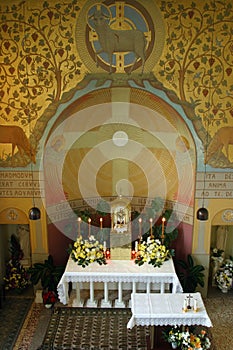 Corpus Domini Church in Zagreb