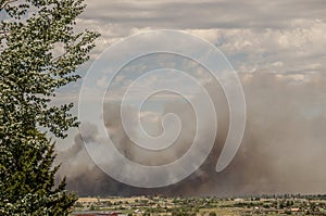 Corral Fire near Helena, MT