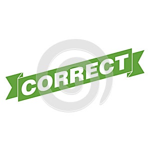 Correct Letter Rubber Stamp Template Design