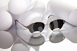 Corrective glasses for astigmatism